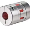 KTR Rotex GS 28 Flexible Jaw Coupling with Clamping Hub for Automation