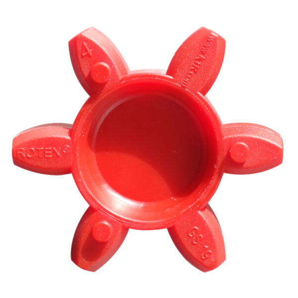 KTR ROTEX GR 55 Spider Insert | 98 Shore A Coupling Elastomer (Red ...